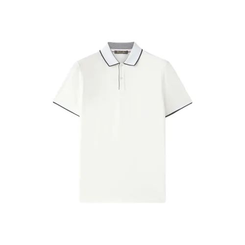 Loro Piana Белая Мужская Поло