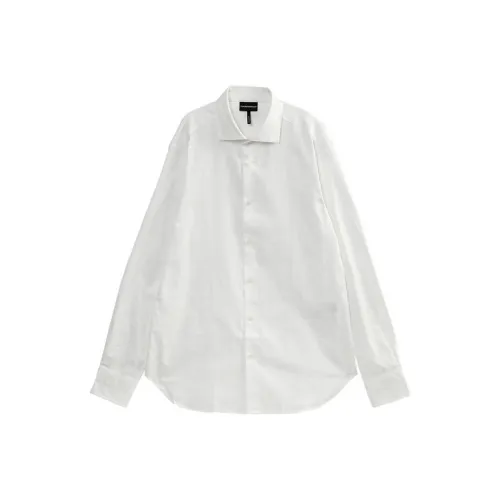 EMPORIO ARMANI Рубашка Мужская Белая