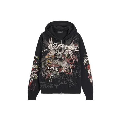 Ed Hardy Черные Мужские Свитшоты