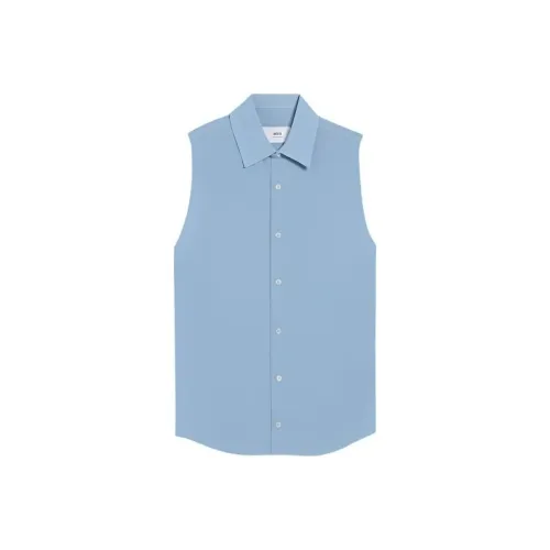 AMIPARIS SS24 Рубашка Унисекс Blue