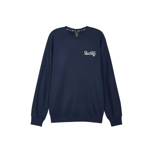 Skechers Свитшот Унисекс Темно-синий
