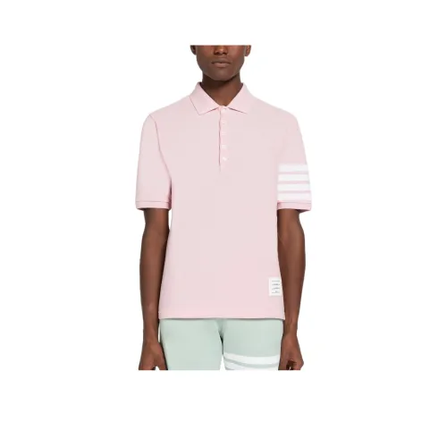 THOM BROWNE THOM BROWNE 2023 Valentines Day Розовое Мужское Поло