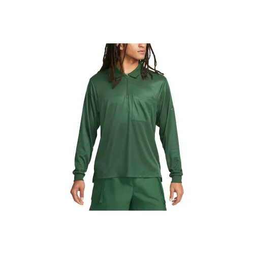 Nike SPORTSWEAR TECH PACK Зеленый Мужское Поло