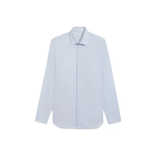 BERLUTI Небесно-голубой Мужские Рубашки
