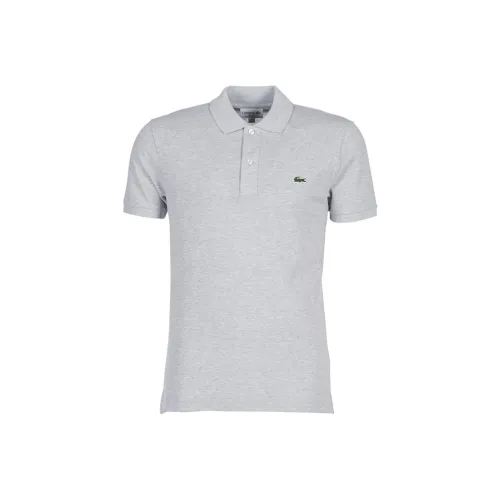 LACOSTE Collaboration Мужская Поло Серого Цвета