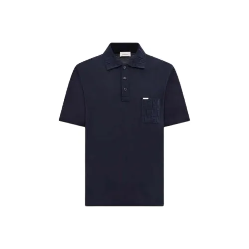 Ferragamo Поло Мужское Морской Синий