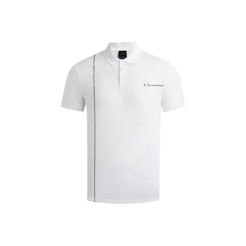 ARMANI EXCHANGEAE SS23 Поло Мужское Белое