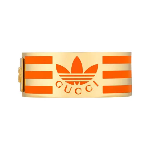 GUCCI Adidas X GUCCI Co Брендированные Серии Металлические Браслеты Апельсиновые Женские