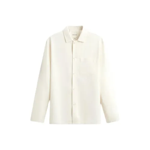 ZARA Nanushka Collaboration Белые Мужские Рубашки