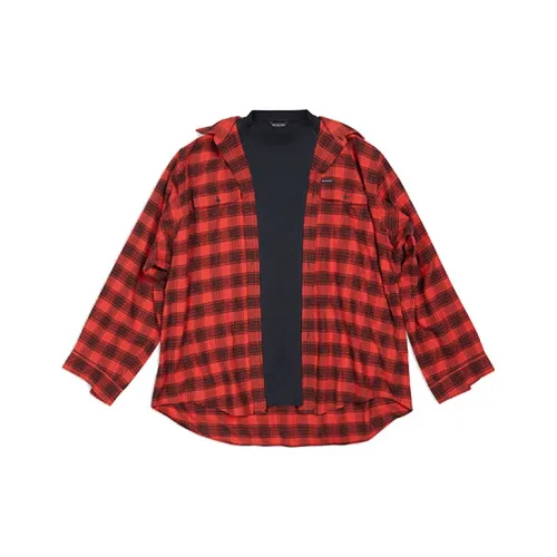 Balenciaga SS23 Рубашка Мужская Красная