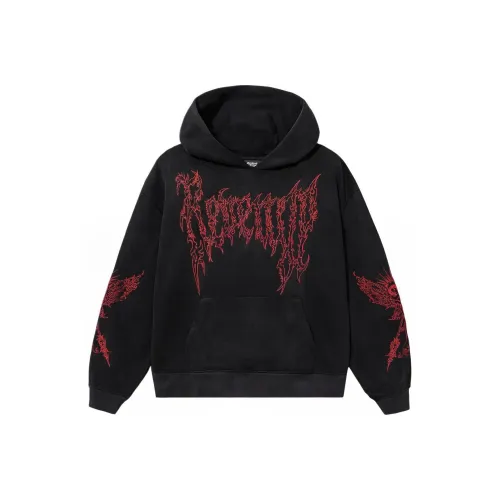 Revenge SS24 Свитшот Унисекс Черный Красный