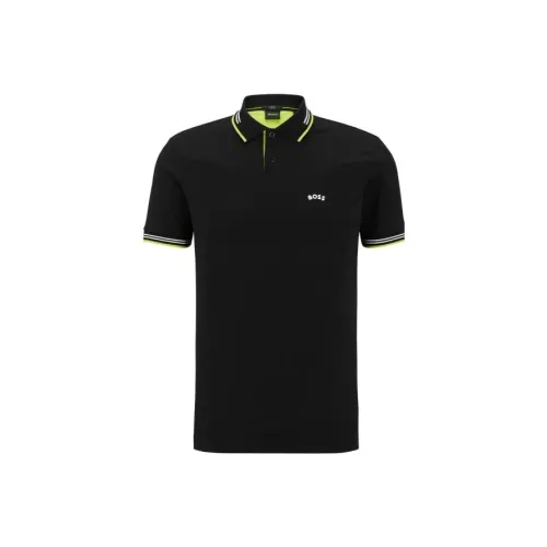 Hugo Boss Мужская черная поло