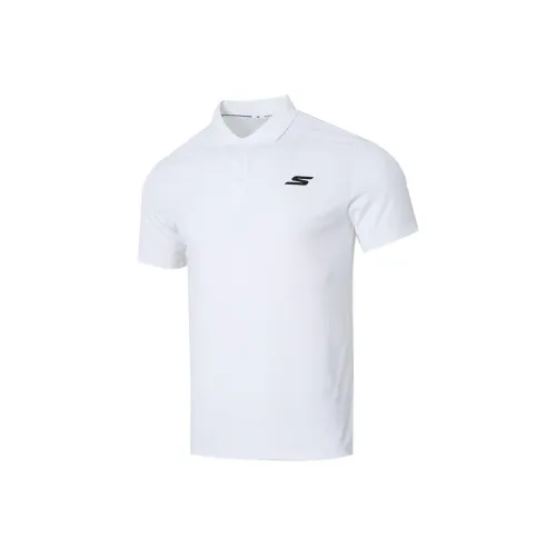 Skechers Basic Sports Series Bright White 0019 Мужская Поло