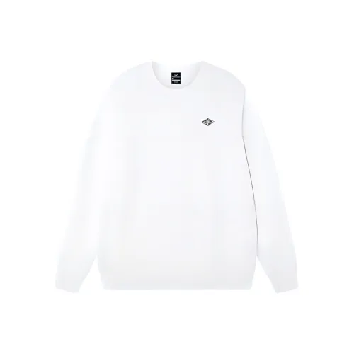 361° Variety Тренировки Коллекция Толстовка Мужской Перьевой Белый