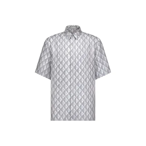 DIOR Серые Мужские Рубашки