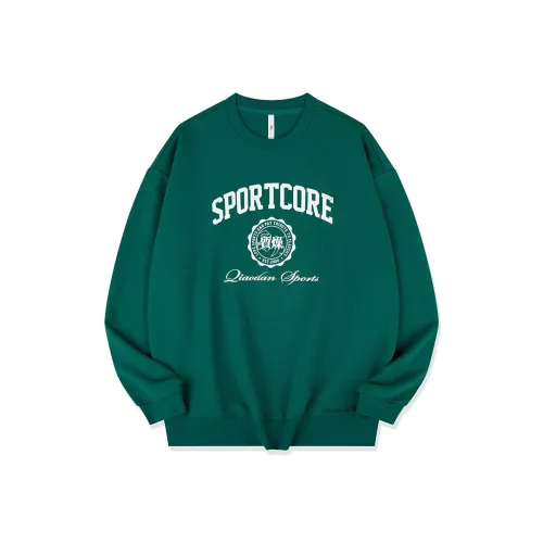 QIAODAN Предосенний Свитшот Мужской Crown Sparrow Green