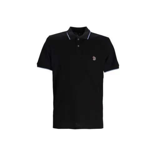 PS By Paul Smith Черное Мужское Поло