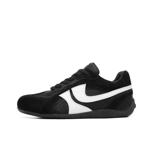 Angelmix Немецкая армейская обувь Low Top Черная Унисекс