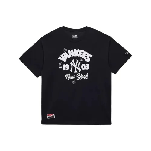New Era x MLB Base Logo T-Shirt Унисекс Черный