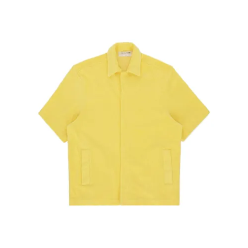 1017 ALYX 9SM совместная линия Желтые Мужские Рубашки