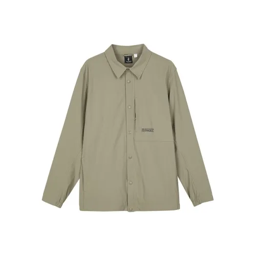 Skechers SS24 Рубашка Мужская Ореховый Кофейный