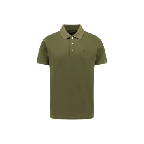 FENDI Зеленая Мужская Поло
