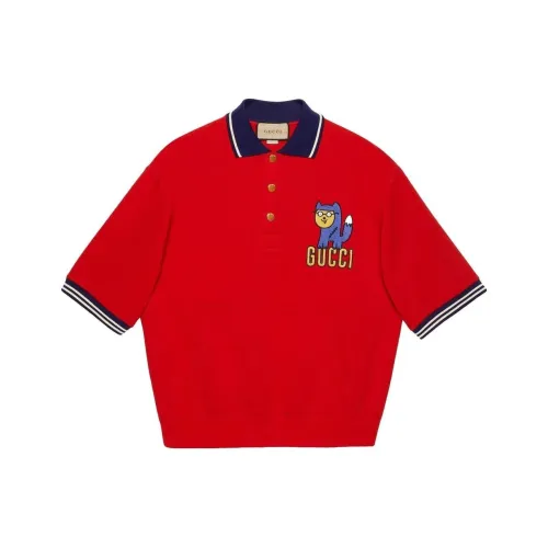 Gucci Красная Мужская Поло