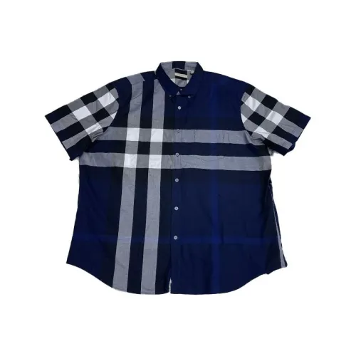 Burberry Мужские Синие Рубашки