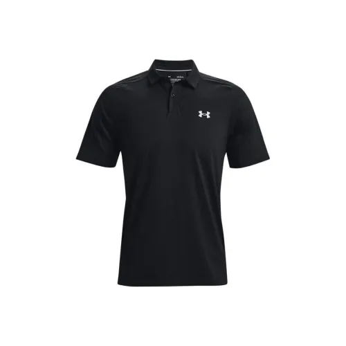 Under Armour Iso CHILL Черное Мужское Поло
