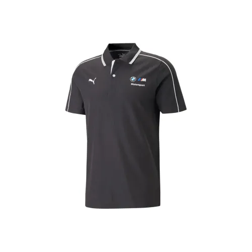 PUMA x BMW Коллаборация Motorsport Поло Мужское Черное