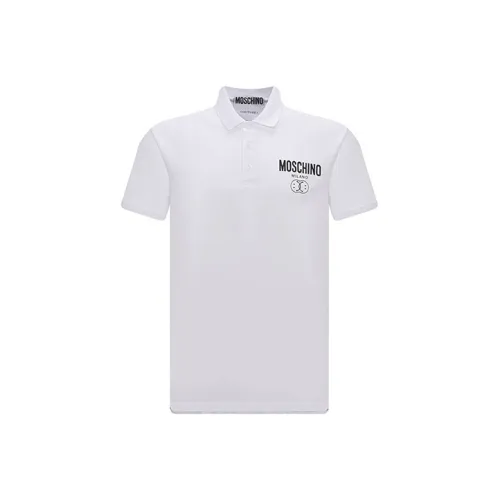 MOSCHINO Белая Мужская Поло
