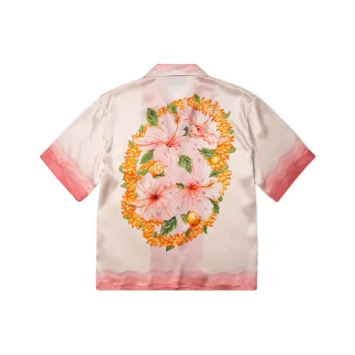 CASABLANCA Red Men's Shirts CASABLANCA Красные Мужские Рубашки