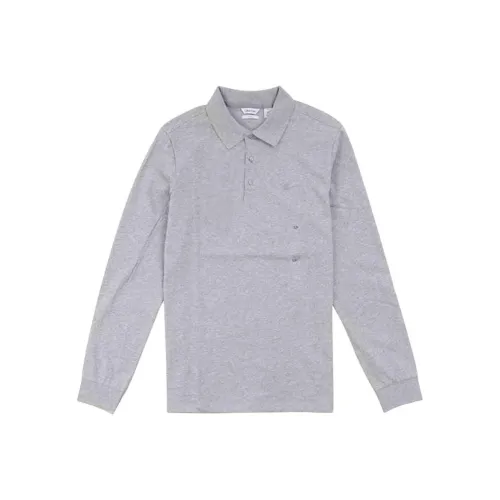 Calvin Klein Поло Мужское Светло-Серое