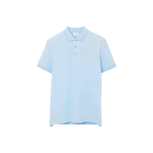 Burberry SS24 Поло Мужское Синее