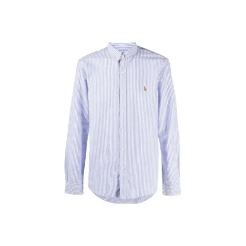 Polo Ralph Lauren SS23 Рубашка Мужская Синяя