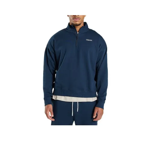 GYMSHARK Rest Day SWEATS 1 4 ZIP Свитшот Мужской Морской Синий