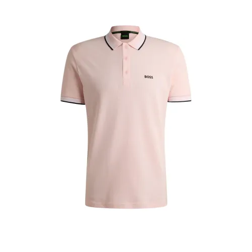 Hugo Boss Поло Мужское Светло-Розовое