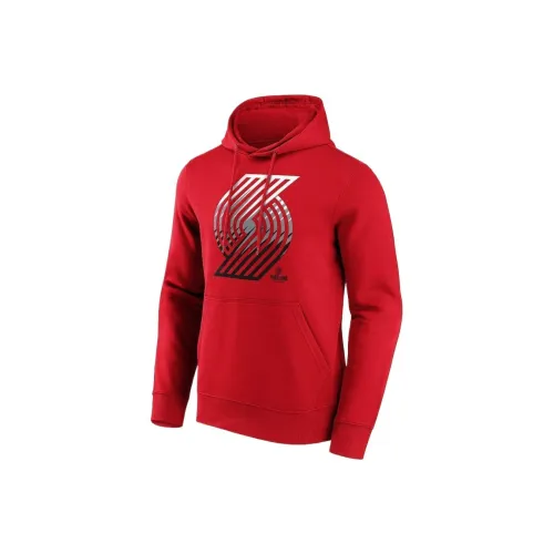 NBA Толстовка Portland Trail Blazers Мужская Красная