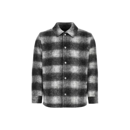 A.P.C. Joint Paragraph Черная Мужская Рубашка