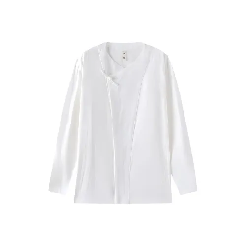 XUANSHENG Белые Мужские Рубашки