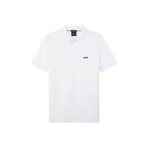 Hugo Boss Белая Мужская Поло