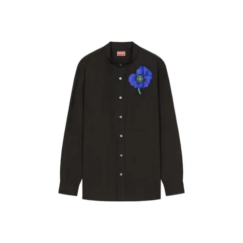 KENZO Yumeiren Floral Collection Kenzo X Nigo FW22 Рубашка Мужская Черная