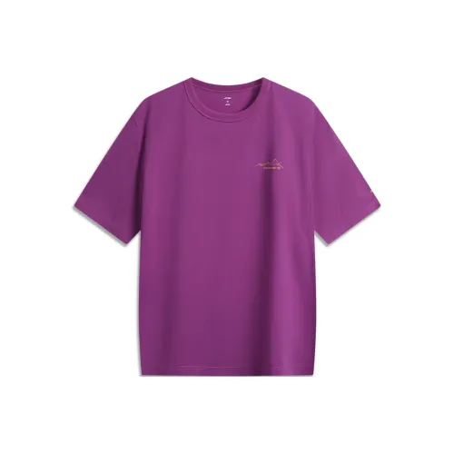 Подкладка CF tracing круглый вырез рубашка унисекс Cosmos фиолетовый