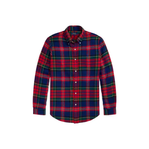 Polo Ralph Lauren FW24 Рубашка Classic Fit Мужская Красная