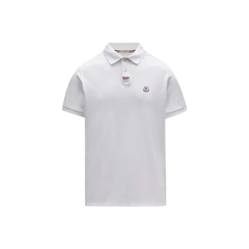 Moncler Белая Мужская Поло
