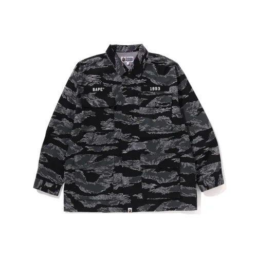 A BATHING APE Мужские рубашки