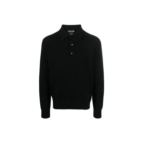 TOM FORD Мужская черная поло