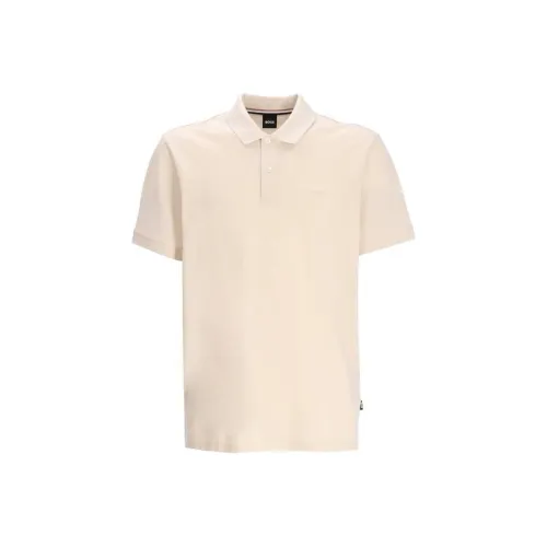 Hugo Boss Поло Мужское Бежевое