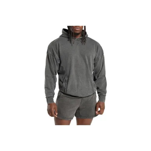 GYMSHARK Heritage Sweatshirt Мужской Агат Серый