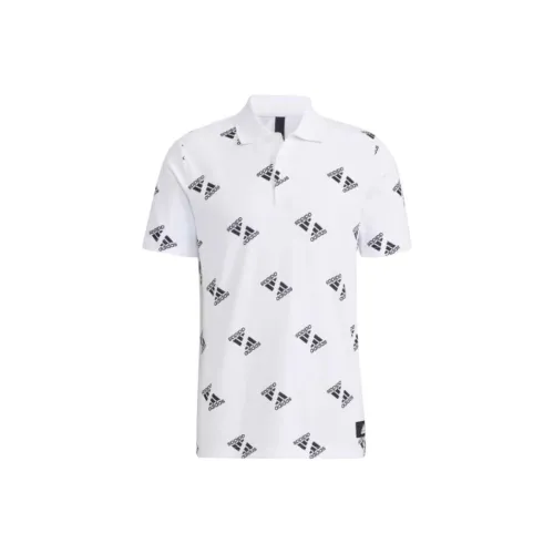 Adidas Белый Мужской Поло